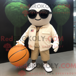 Mascot character of a Cream...