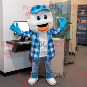 Personnage mascotte d un...