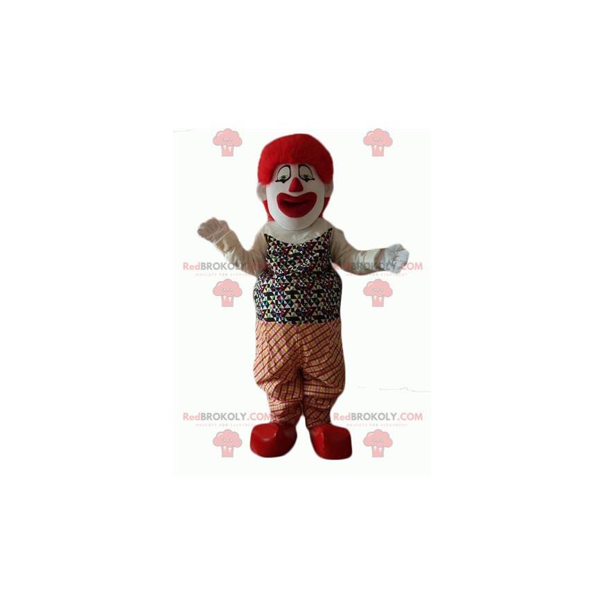 Very realistic and impressive clown mascot - Redbrokoly.com