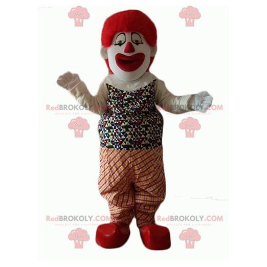 Very realistic and impressive clown mascot - Redbrokoly.com