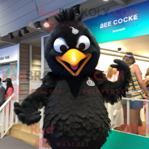 Mascot character of a Black...