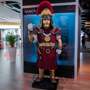Mascot character of a Roman...