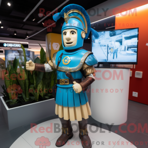 Mascot character of a Roman...