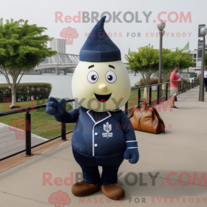Mascot character of a Navy...