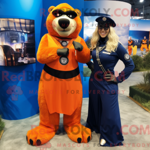 Mascot character of a...