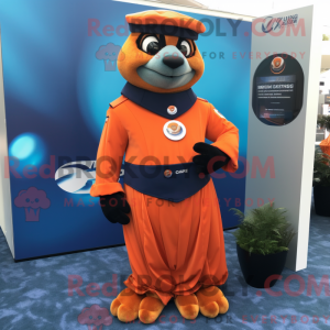 Mascottefiguur van een...