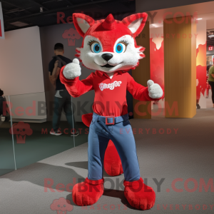 Personnage mascotte d un...