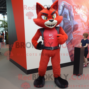 Mascottekarakter van een...