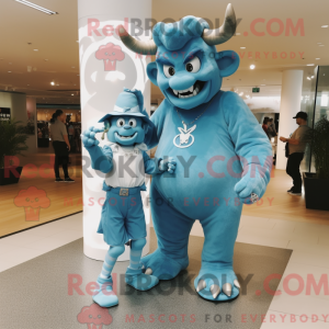 Mascot karakter van een...