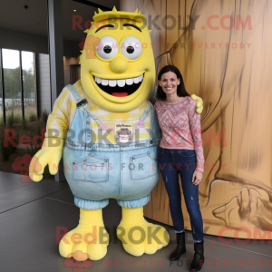 Mascot karakter van een...
