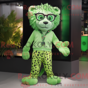 Mascot character of a Lime...
