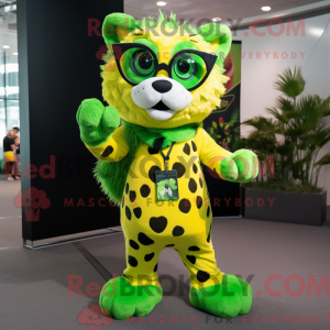 Mascottefiguur van een...