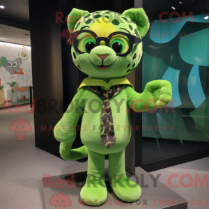 Mascot character of a Lime...