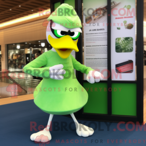 Mascot karakter van een...