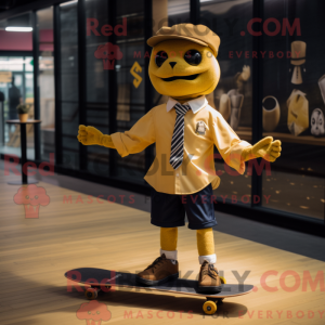 Mascot character of a Gold...