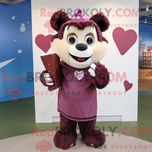 Personnage mascotte d une...