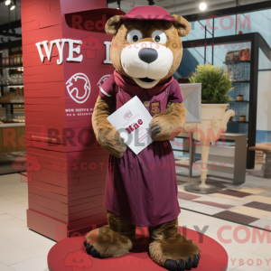 Personnage mascotte d une...