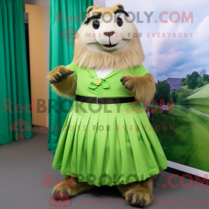 Mascot character of a Lime...