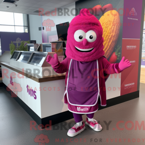 Mascot karakter van een...