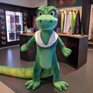 Green Python mascotte...