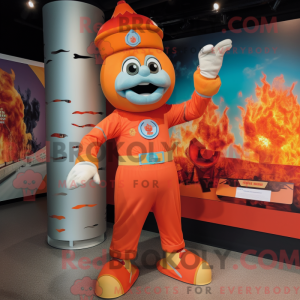 Mascot character of a...