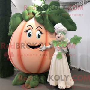 Mascot karakter van een...