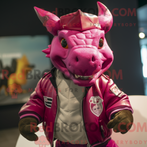 Mascot character of a...