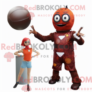 Mascot karakter van een...