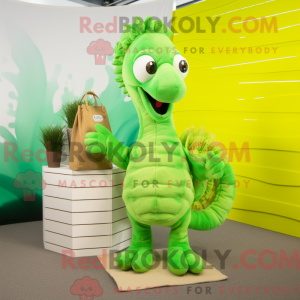 Mascot character of a Lime...