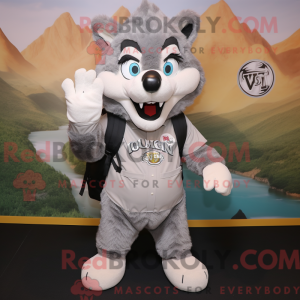 Mascot karakter van een...