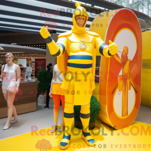Mascottekarakter van een...