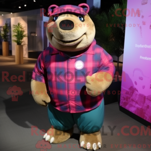 Personnage mascotte d un...