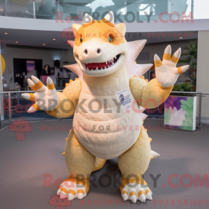Mascot karakter van een...