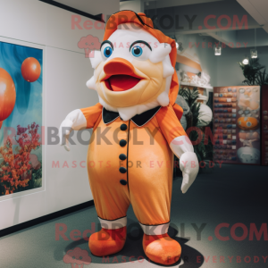 Personnage mascotte d un...