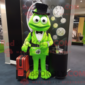 Maskot karakter af en...