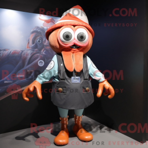Mascottekarakter van een...