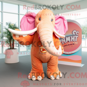 Mascottefiguur van een...