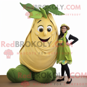 Mascot karakter van een...