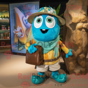 Mascot karakter van een...