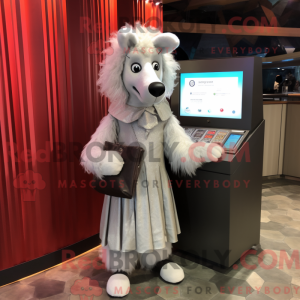 Personagem de máscara de...
