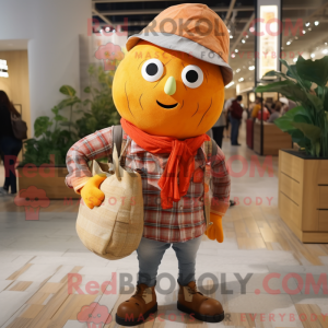 Mascot karakter van een...