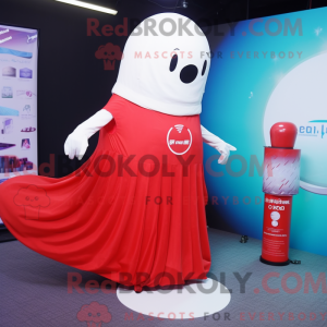 Mascot character of a Red...