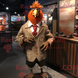 Maskot karakter af en...