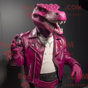 Personagem de máscara de um...