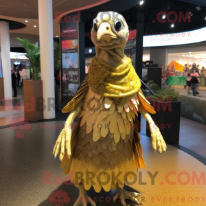 Mascot character of a Gold...