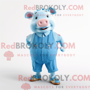 Mascot karakter van een...