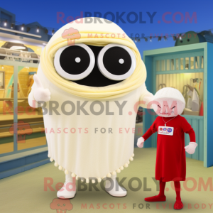 Mascot character of a Cream...