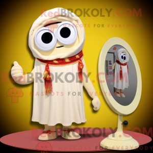 Mascot character of a Cream...