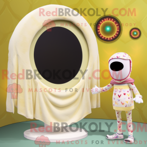 Mascot character of a Cream...