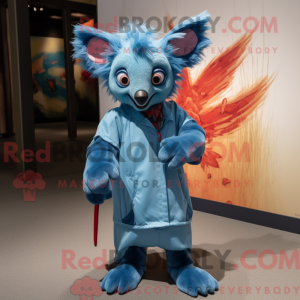 Mascot karakter van een...